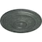 Ekena Millwork Traditional Ceiling Medallion (Canopies up to 8 1/4"), 31 1/2"OD x 2 1/2"P, Athenian Green Crackle CM31TRAGC - alternate 3